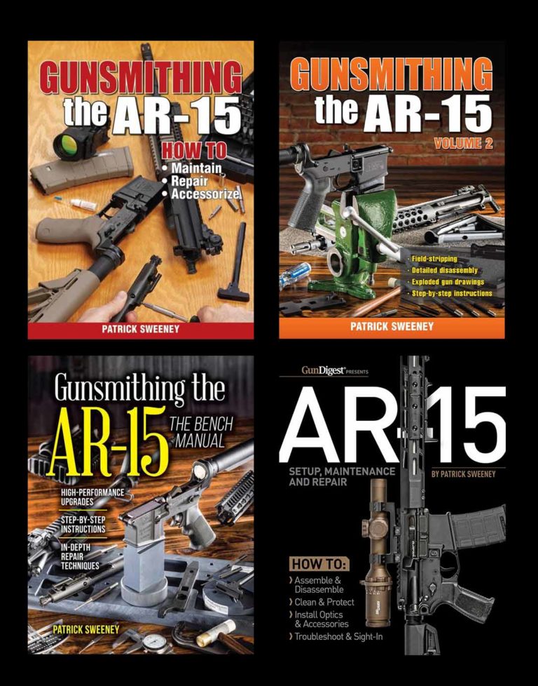 Gunsmithing The AR-15 Collection (4 BOOKS) – GunDigest Store