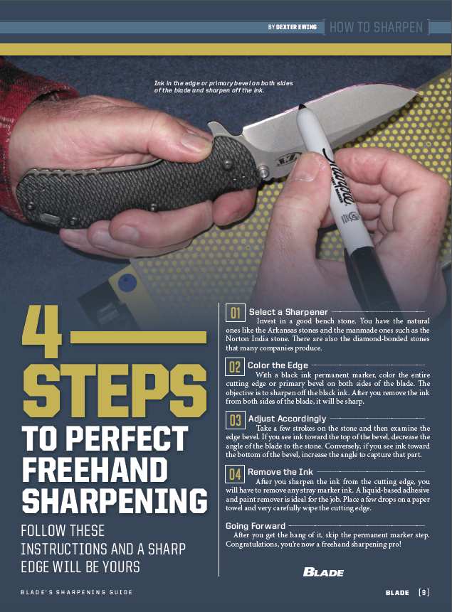 Knife Sharpening Instructions from Buck Knives • Island Outfitters