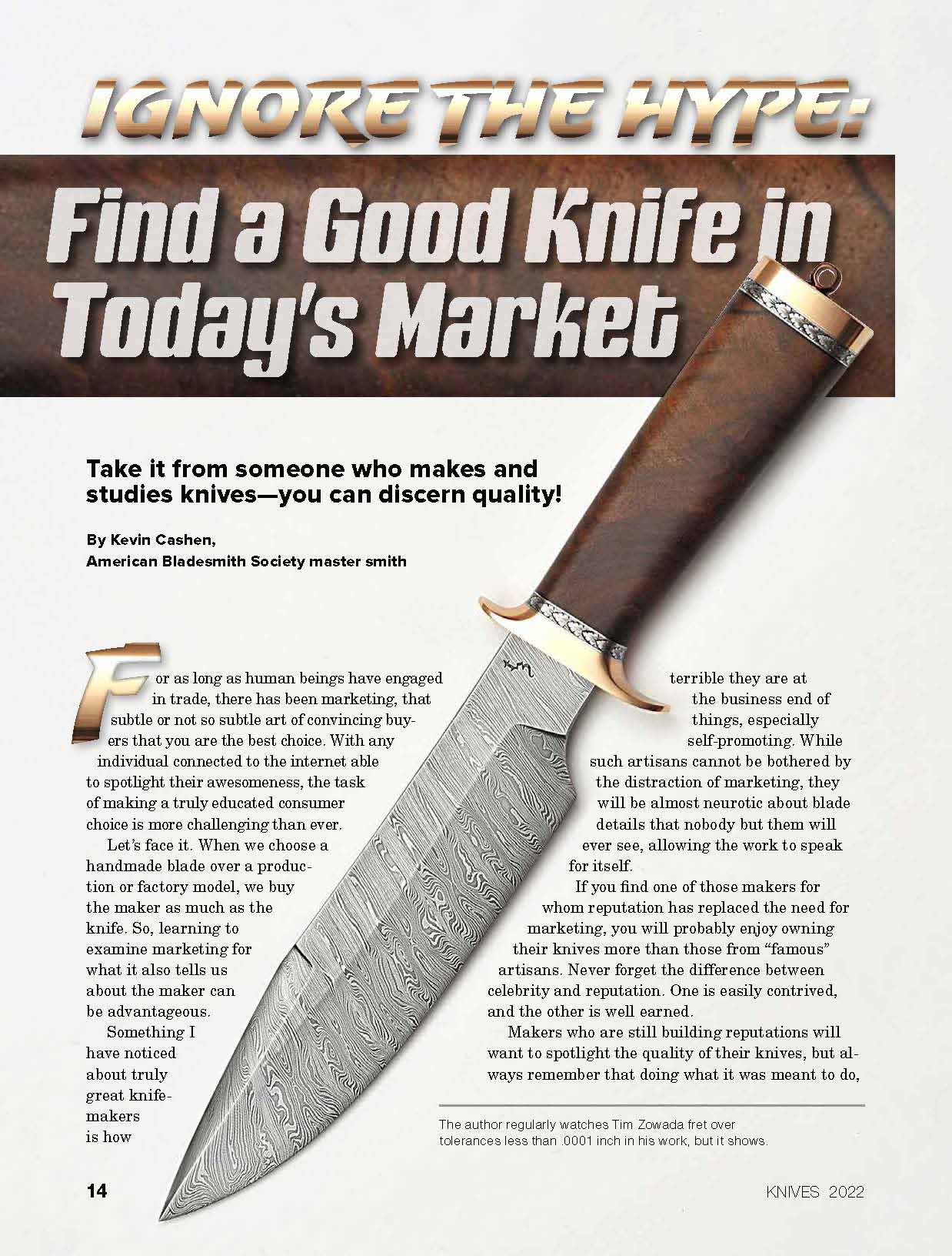 BLADE's Guide to Sharpening Knives – GunDigest Store