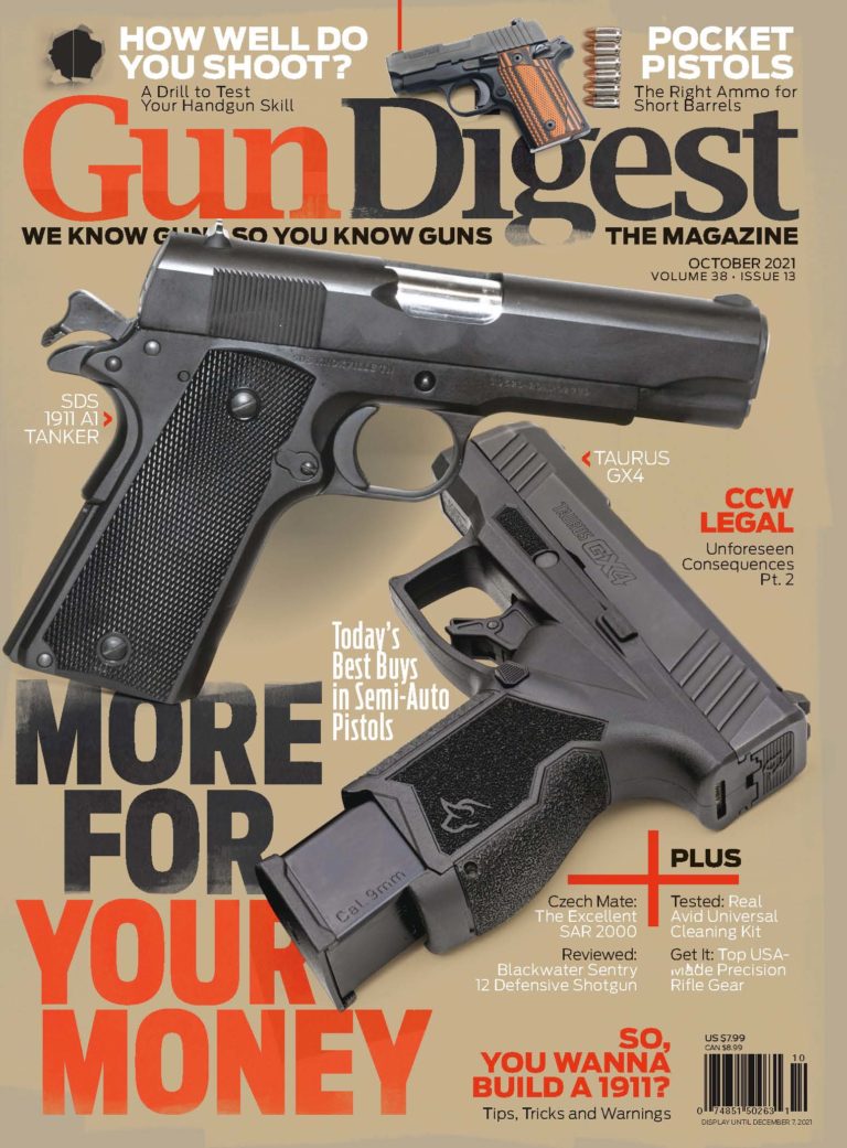 Gun Digest Magazine – October 2021 (Digital PDF Download) – GunDigest Store