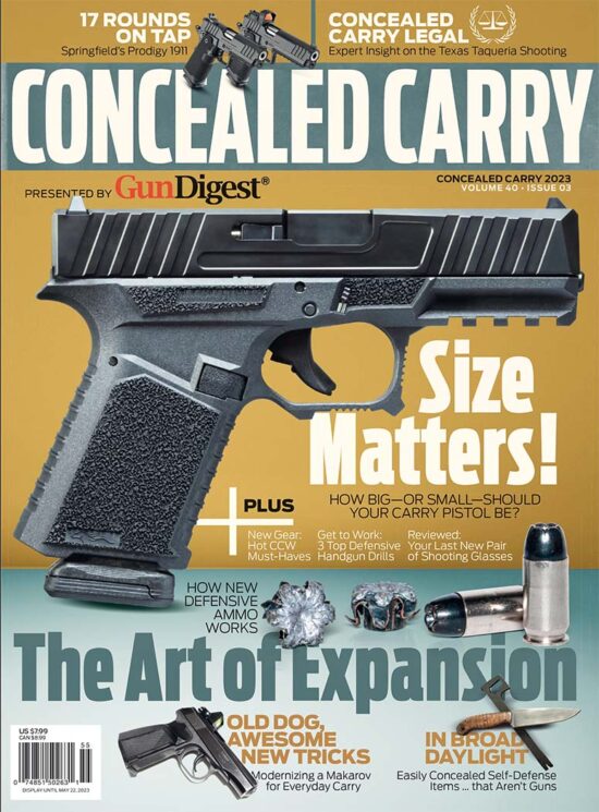 Gun Digest Magazine Concealed Carry 2023 – GunDigest Store