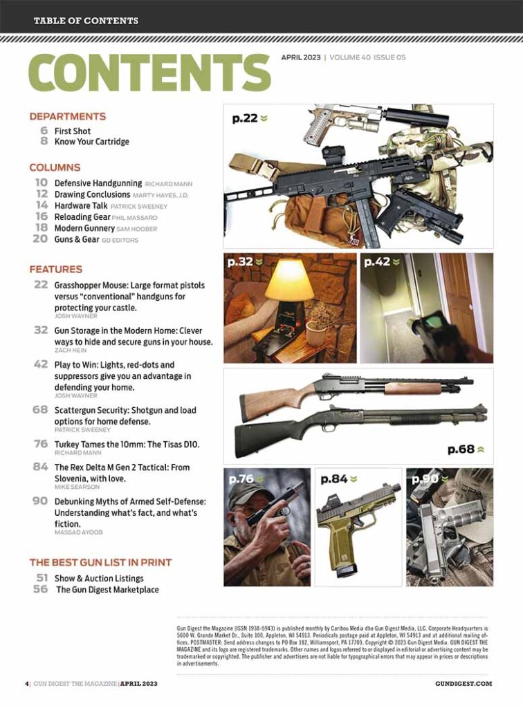 Gun Digest Magazine April 2023 – GunDigest Store