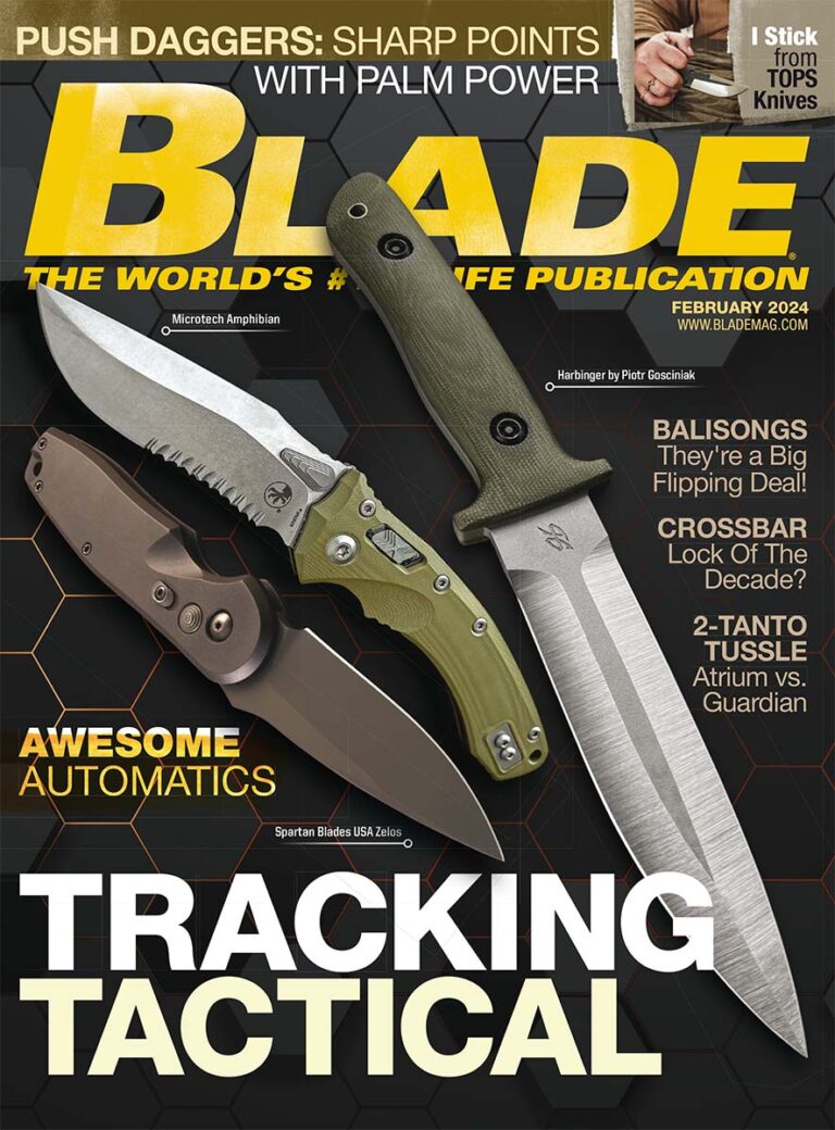 Blade Magazine February 2024 GunDigest Store   Blade February 2024 Cover 768x1040 