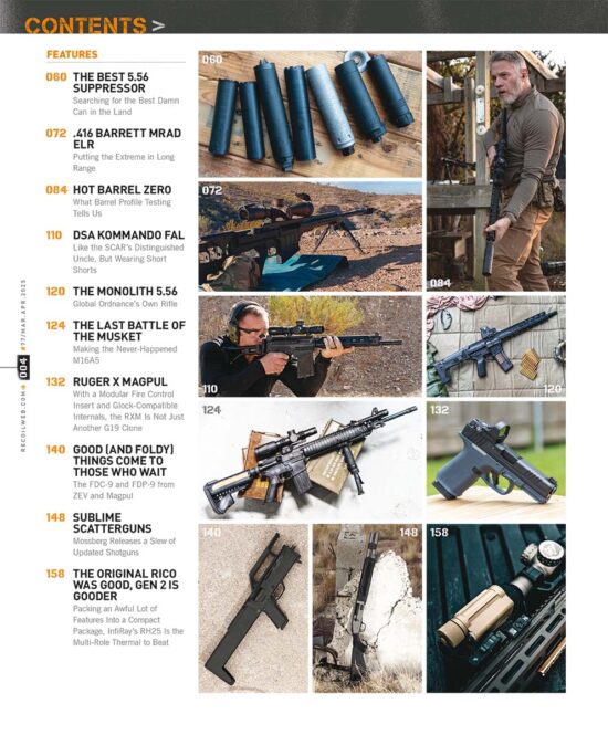 Recoil 77 TOC